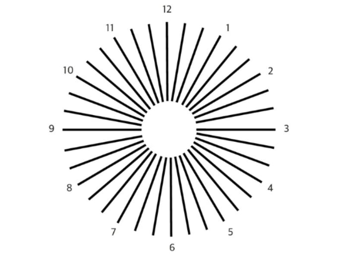 셀프 난시 테스트